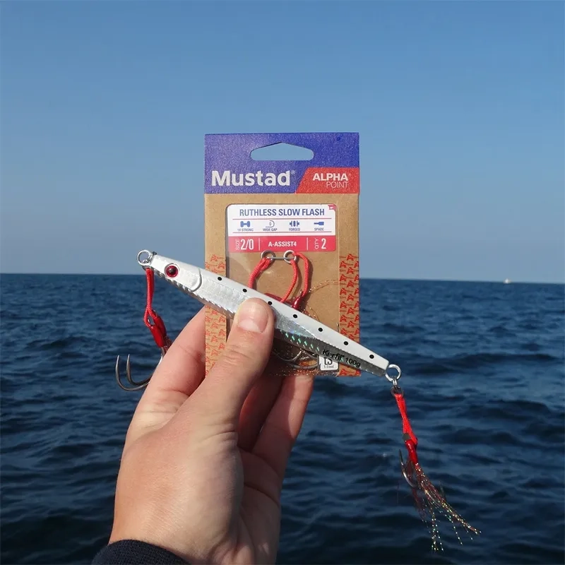 Mustad Ruthless Slow Flash Double Assist Rigs